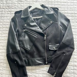 COPY - Banana Republic Faux leather and suede jacket